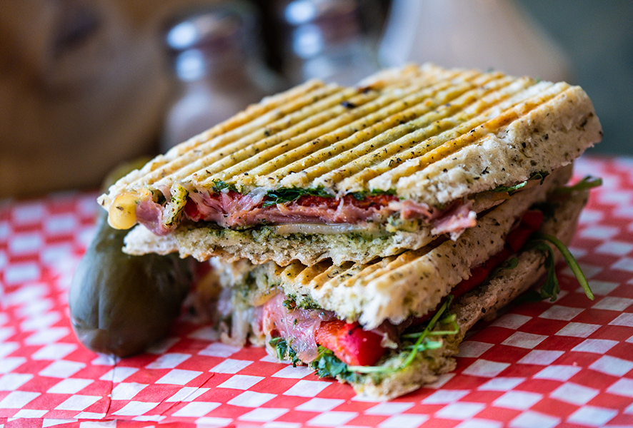 Lunch in Jasper Bear's Paw Bakery